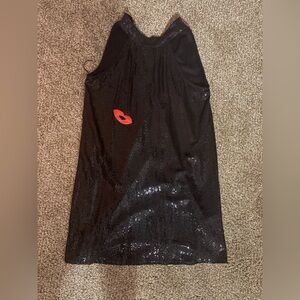 Bebe Black Sequin Sabrina Carpenter Dress
